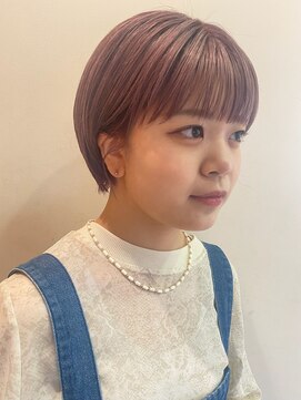 シャンプーボーイ ヒノ(SHAMPOO BOY Hino) コンパクトショート×ラベンダーピンク