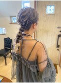 ロングヘアアレンジ