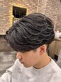 ブラック 横浜(BLUCK) 毛流れ感をしっかり表現したフェザーパーマ