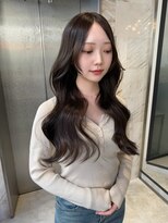 リリー(Lilley) こっくりブラウン×小顔レイヤー×韓国風巻き×髪質改善