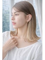 ラ ブレス 梅田茶屋町(LaBless)&nbsp;切りっぱなし×お洒落ベージュインナー（梅田）