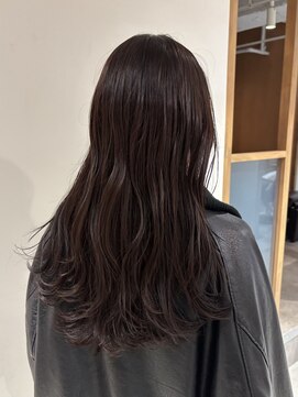 ラミエ バイ メルト 吉祥寺(lamie by melt) 小川/ブリーチなしチョコレートブラウンレイヤー吉祥寺20代30代