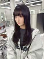 シィム(CYM)&nbsp;エクステ/レイヤーロング/黒髪ヘア