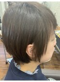 ナチュラルショートボブ