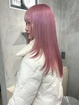 ペレ アネックス 大阪梅田茶屋町店(PELE ANNEX)&nbsp;イメチェン/ピンクベージュ/アンブレラカラー/前髪/梅田