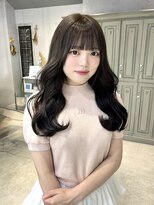 カシュカシュ 表参道(cache cache)&nbsp;ブリーチなしダブルカラーチョコレートカラーレイヤーカット