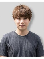 ジェットブラックキューサンロク(JET BLACK 936)&nbsp;ナチュラル系ニュアンスパーマ×カラー