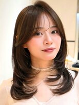 バイオレットジェム(Violet`jem)&nbsp;ハッシュカットレイヤーカット顔周りカット小顔ヘアRI-106