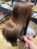 【平日限定】カット×リタッチカラー×つるりんちょシステムトリートメント