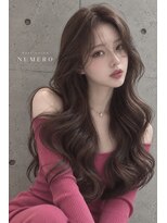 レイヤーカット/韓国風ヘア/エクステ/ケアブリーチhair salon NUMERO札幌店【ヌメロ】&nbsp;韓国カット　【レイヤー/羽エクステ/髪質改善/ブリーチ】