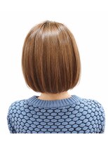 グランミリ(Grand mm) 大人可愛い丸みコンパクトボブ×艶ベージュ
