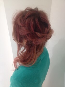 ヘアーセットサロン ピンキー(Hairset Salon Pinky) Pinky♪ゆるかわハーフ