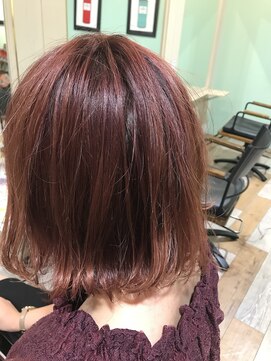 ラべリー 池袋(LOVELEY) お客様style184 ピンクベージュ