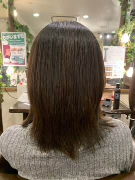 五感鷹匠 髪の診療所 髪質改善ストレート