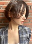 cool BOB/ショート/ハンサムショート/ひし形シルエット/髪質改善