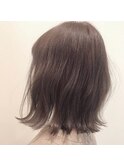 大人可愛い切りっぱなしボブ♪