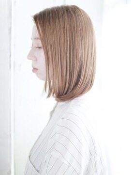 ヘアメイク ナル(hair make nalu) ハイトーンワンカールボブ