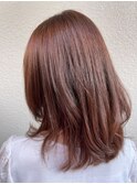 ミディアム レイヤー カット ヘアスタイル
