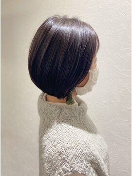 ルームヘア 笹塚店(Room hair) ボブ/グレージュ/大人女性/レイヤー/ショート[笹塚]