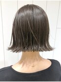切りっぱなしボブオリーブグレージュ_ショコラベージュ_ba338442