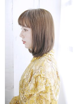 ポールプラスエヌ(PAUL+n) 20代30代40代 ムードを呼ぶショートバング【枚方】