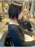 30代40代50代越谷美容室/肩上ボブ/インナーカラー