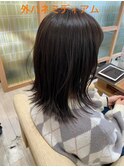 こなれミディ20代30代40代◎ヘルシースタイル髪質改善カラー