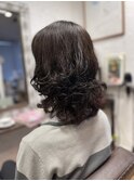 セミロングレイヤー
