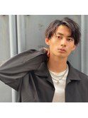 ツーブロック刈り上げツイストスパイラルパーマ