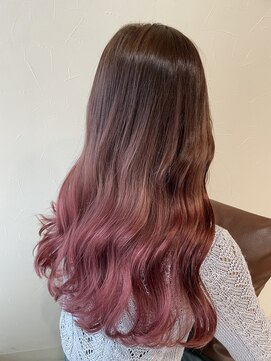 ファブ 千葉店(FaB) ピンクグラデーション/ピンクカラー/夏カラー