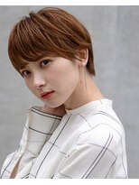 エルランカ(L.lanka)&nbsp;ハンサムショート/ニュアンスパーマ/ベージュカラー/マッシュ