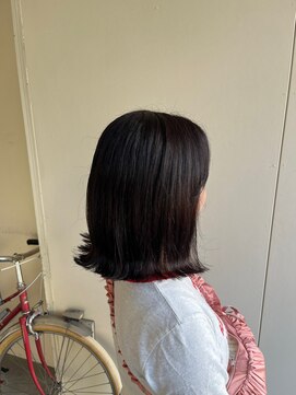 カシェ リタ ヘアー(CACHE'&RITA HAIR) ボブカット＋秋カラー