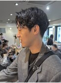 スパイラルパーマニュアンスパーマカルマパーマビジネスヘア黒髪