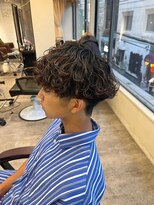 ナンバー エミライ 溝の口(N° emirai) 爽やかツーブロック刈り上げ束感アップバング