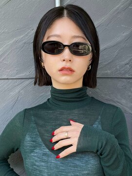 ミンクス渋谷スマートサロン(MINX shibuya smart salon) 似合わせ小顔レイヤーボブウルフ_渋谷/髪質改善