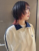 キー(kii) wolf cut ×inner color