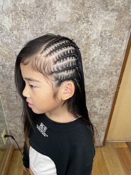 エルバイイエローコーン(ell by YELLOW CORN) サイドコーンロウ