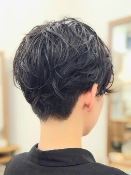 トリコ ショップアンドヘアサロン(tricot shop hair salon) 襟足生え癖改善カット×コンパクトパーマ　フクザワ