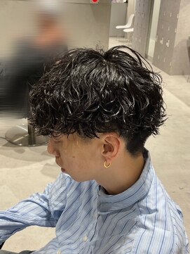 ロルカ 池袋店(Rolka) 【波巻きスパイラル】マッシュ/メンズパーマ/メンズカット/池袋