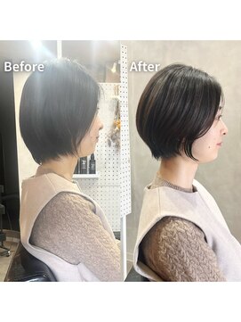 ミルシェ(MILSHE) ショートカット/白髪ぼかし/髪質改善/豊中/岡町