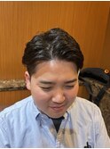 銀座　理容室　ナチュラルパーマ　アイロンパーマ