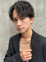 ロンドガルマン 名古屋(Lond GULLMAN) 【Lond GULLMAN江村】波ツイストスパイラルパーマセンターパート