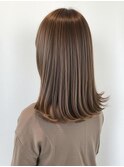 艶めきハイライトストレート
