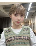 ハイトーンマッシュショート＃ダブルカラー＃ハイライト