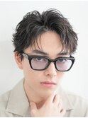 銀座シャドウパーマ波巻きパーマツイストスパイラルパーマ緩め