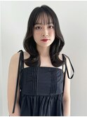 【新潟/万代】ミディアムレイヤー　顔まわりレイヤー