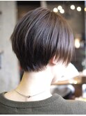 襟足すっきりハンサムショート☆