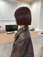 リトル エスタ 大名(little×esta) 人気の切っぱなしボブ 長さはご相談下さい。