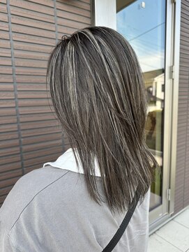 ネモス(nemos) 白髪ぼかしハイライト