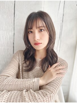 ナル 新宿(nalu) nalu新宿/髪質改善/縮毛矯正/METEO/透明感/インナーカラー/新宿